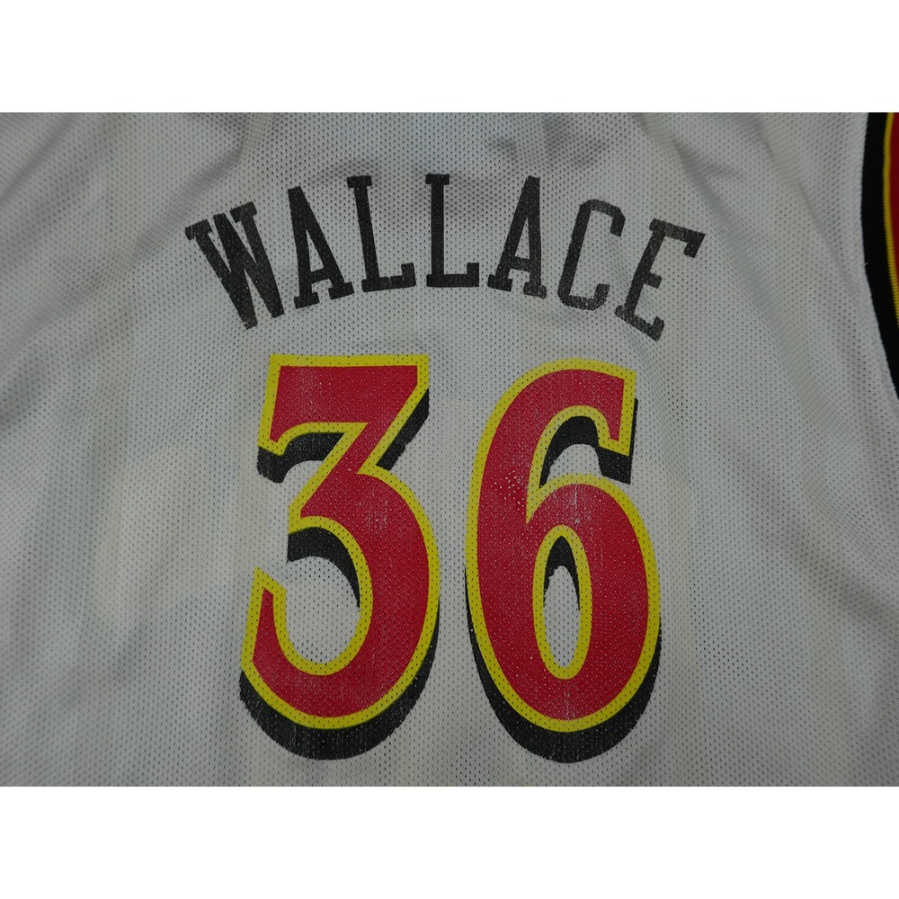 Reebok Atlanta Hawks Jersey Youth XL White Red 36 Good Mesh Basketball Fan Gear - Picture 10 of 11